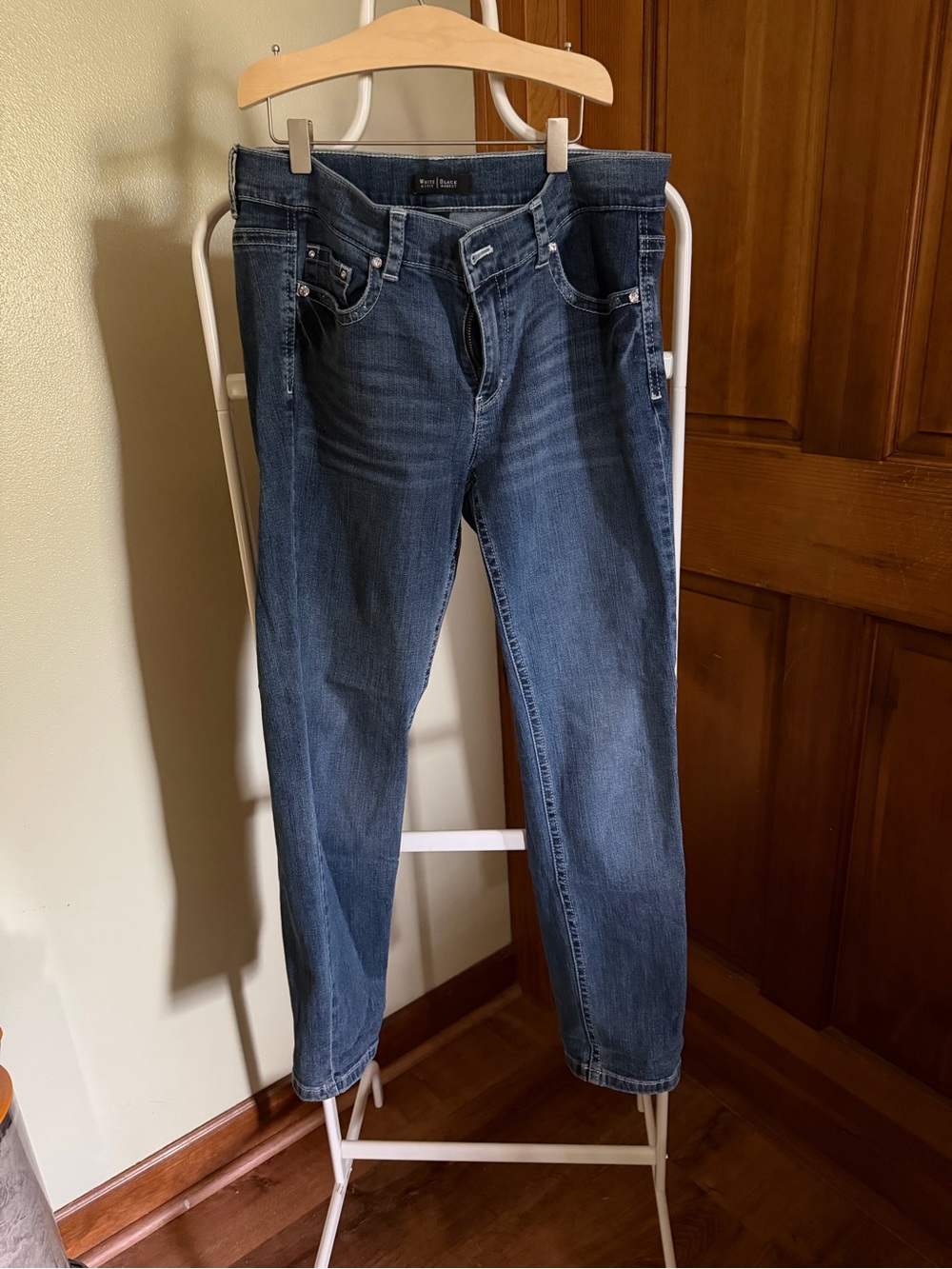 Dark Blue Women’s Slim Jeans - White House black market